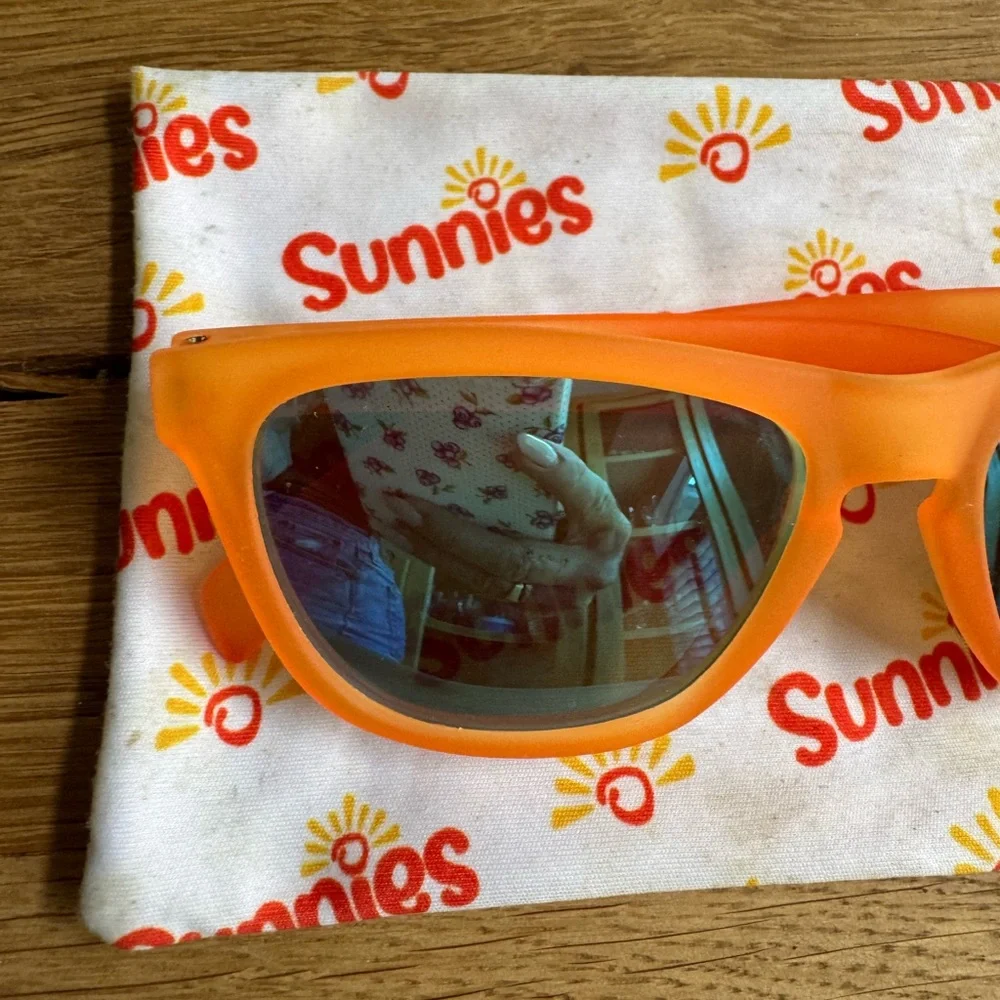 sunnies bright orange